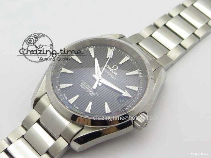 0101 Versatile Aqua Terra ‘PyeongChang 2018’ JHF Best Edition Black Dial On SS Bracelet A 8204